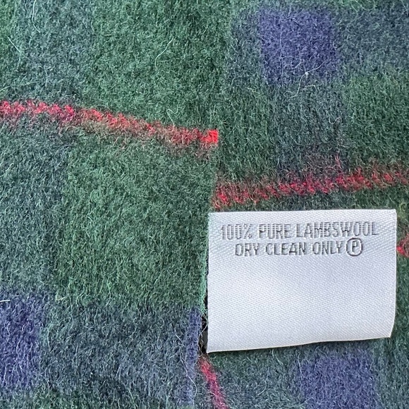 The Scout official tartan unisex 100 % wool scarf - Picture 3 of 5